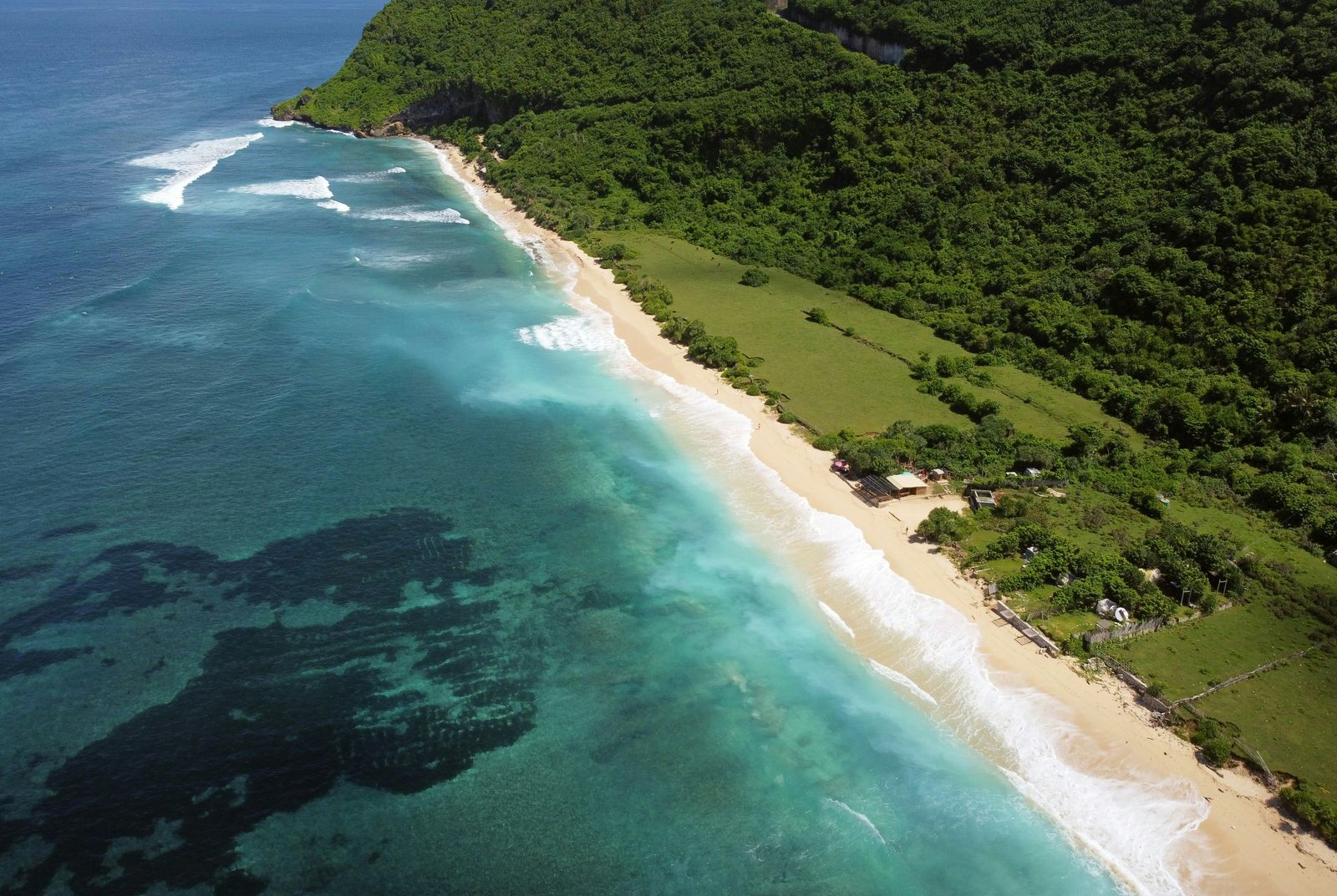 Nyang Nyang Beach, a quiet stretch of sand in south Bali
