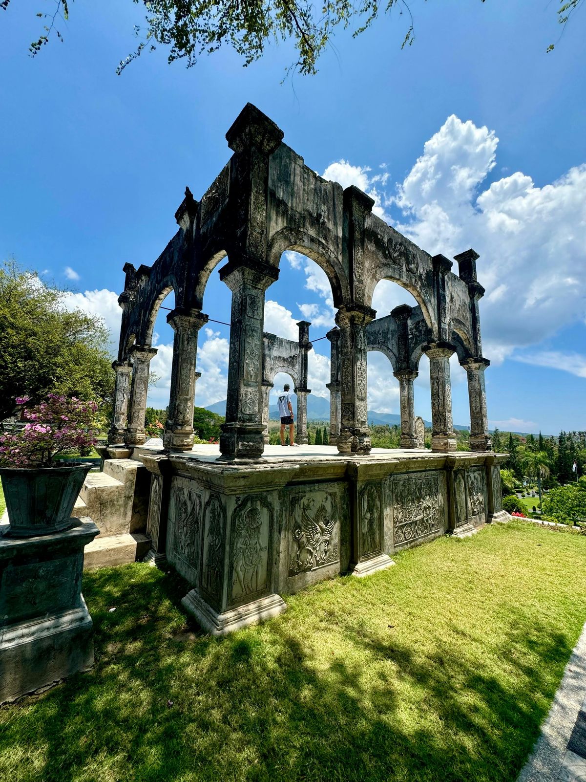 Taman Ujung water palace in East Bali