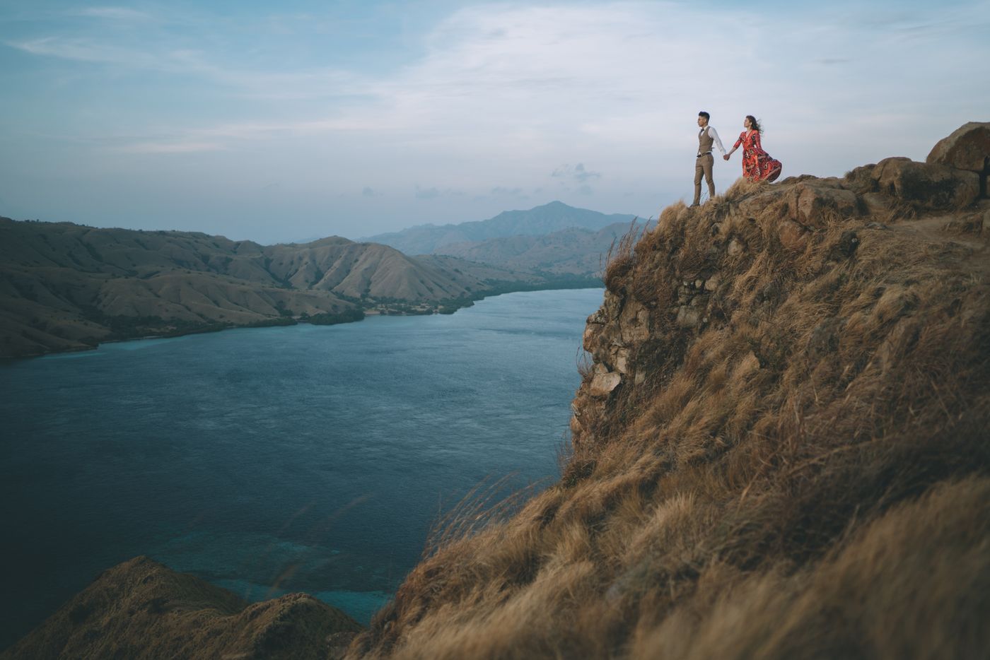 Prewedding of Sophia and Goh Cheng En across Labuan Bajo and Nusa Penida